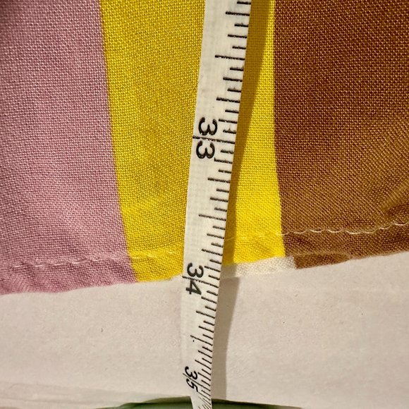 Chances R Midi Dress Women' Size M Multicolor Striped Print Slip On Boho Indie - Picture 8 of 11